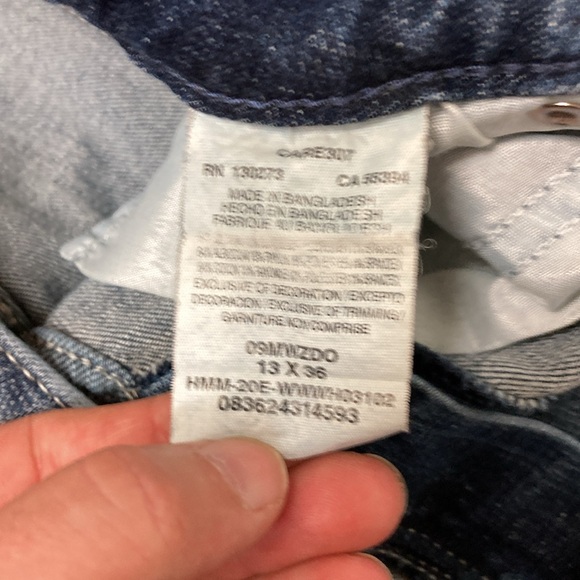 Wrangler bootcut, size 13/36 - Picture 9 of 9